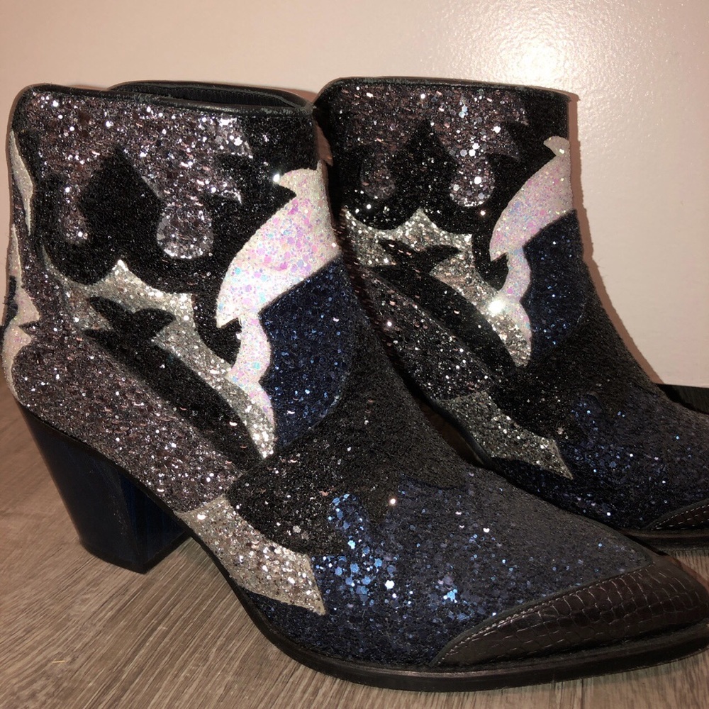 Zadig and Voltaire glit boots